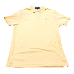 Polo Ralph Lauren Slim Fit Golf Polo Shirt Yellow